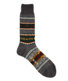 CHUP Socks - My Favorite Village - Fossil - City Workshop Men's Supply Co.