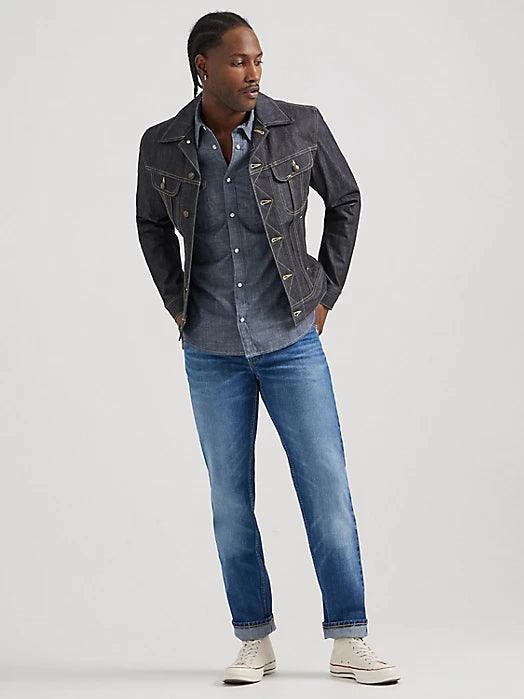 Lee Denim 101Z Relaxed Fit Straight Leg Jean in Roberto Blue City Workshop Men s Supply Co