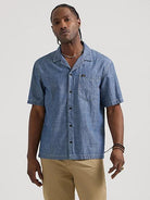 Lee Denim - 101 Selvedge Resort Shirt in Medium Indigo Chambray - City Workshop Men's Supply Co.