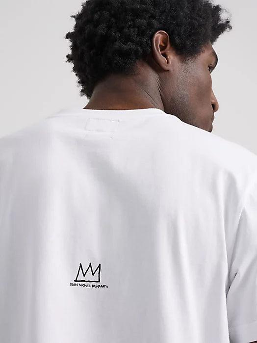 MEN'S LEE® X BASQUIAT™ Logo Tee in White - City Workshop Men's Supply Co.