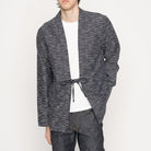 Naked & Famous - Kimono Shirt - Slub Sashiko Denim - City Workshop Men's Supply Co.