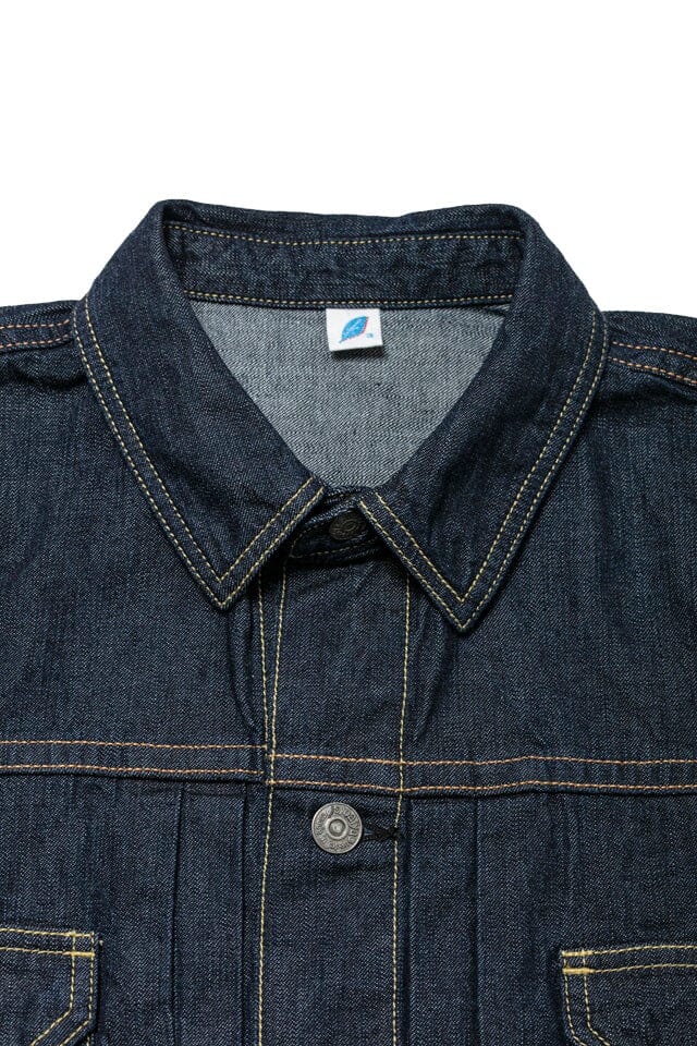 Pure Blue Japan - [2237-ID] 8oz Denim Type2 Shirt - Indigo – City