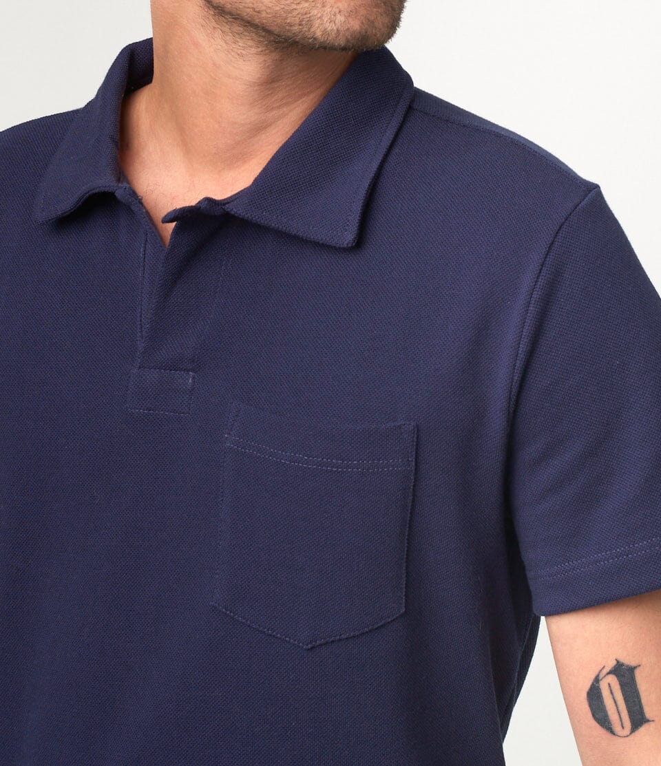Marco Polo CD 2枚セット Marc O'Polo Polo Shirt Faded Silk Greige M22226653000-707