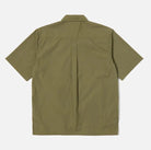 Universal Works - Tech Overshirt In Olive Recycled Poly Tech - City Workshop Men's Supply Co.