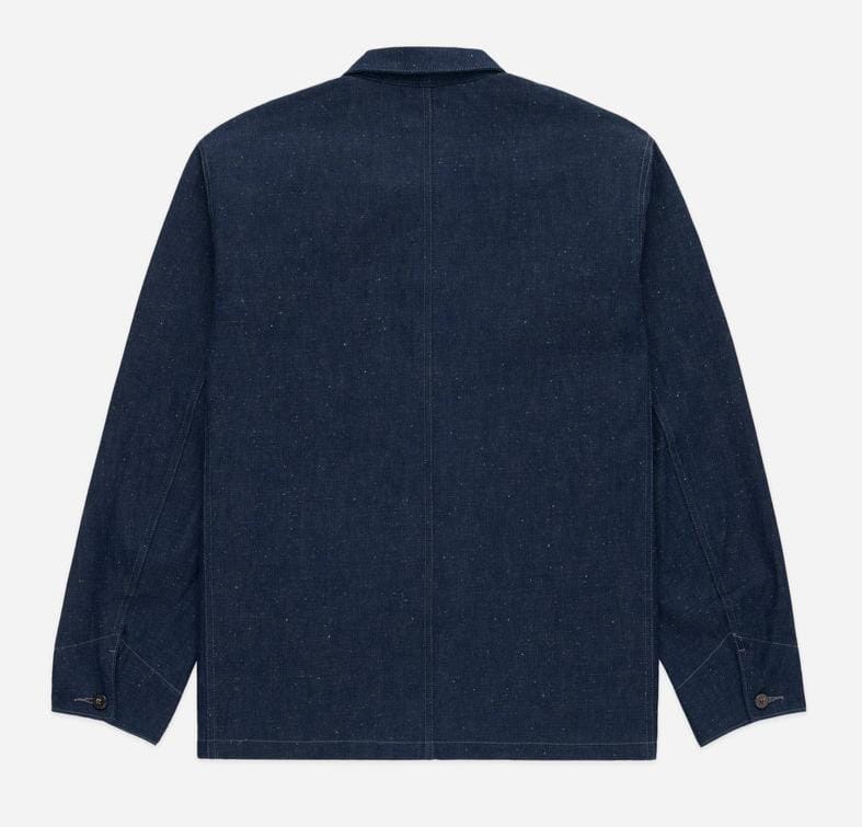 ネイビー　deres short coat コート 紺）上品なネイビーカラーのトレンチショートコート（トレンチ