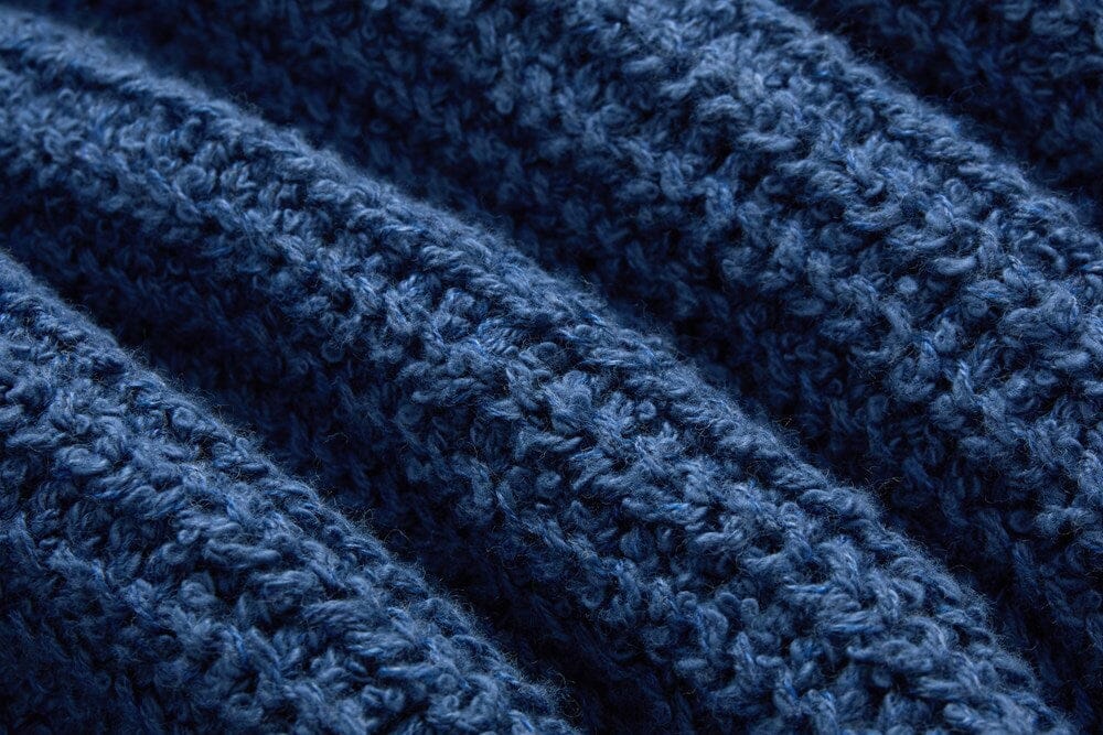 3sixteen - Cotton Crewneck Sweater - Lapis Boucle – City