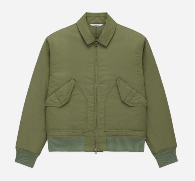 3sixteen - CWU Flight Jacket - Sage Aviator Satin – City Workshop
