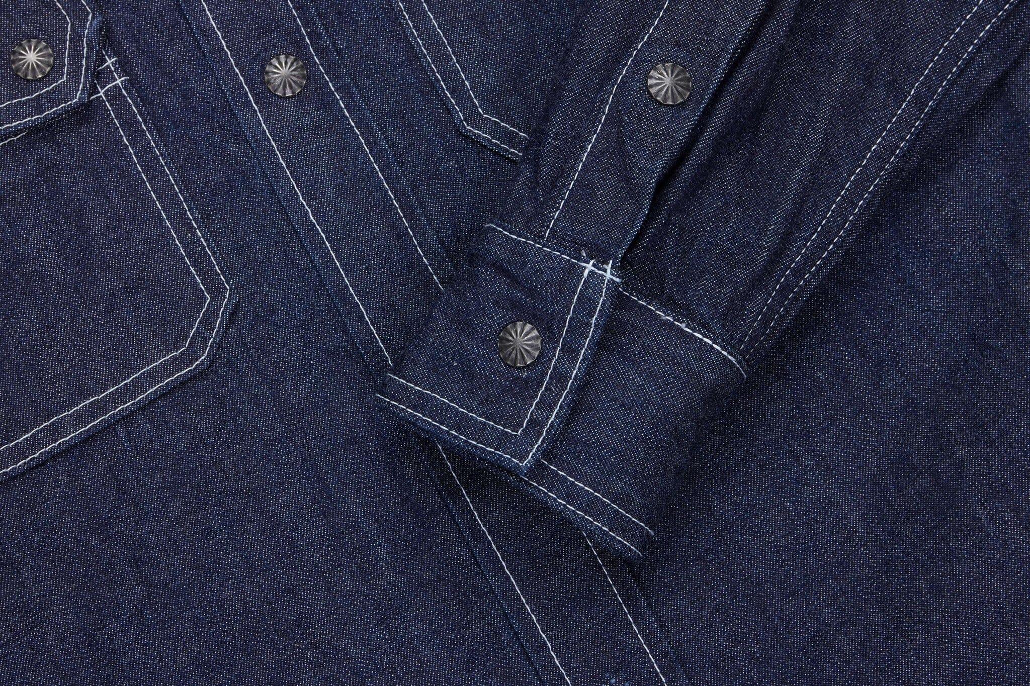 3sixteen - Crosscut Western Indigo Denim - City Workshop Men's Supply Co.