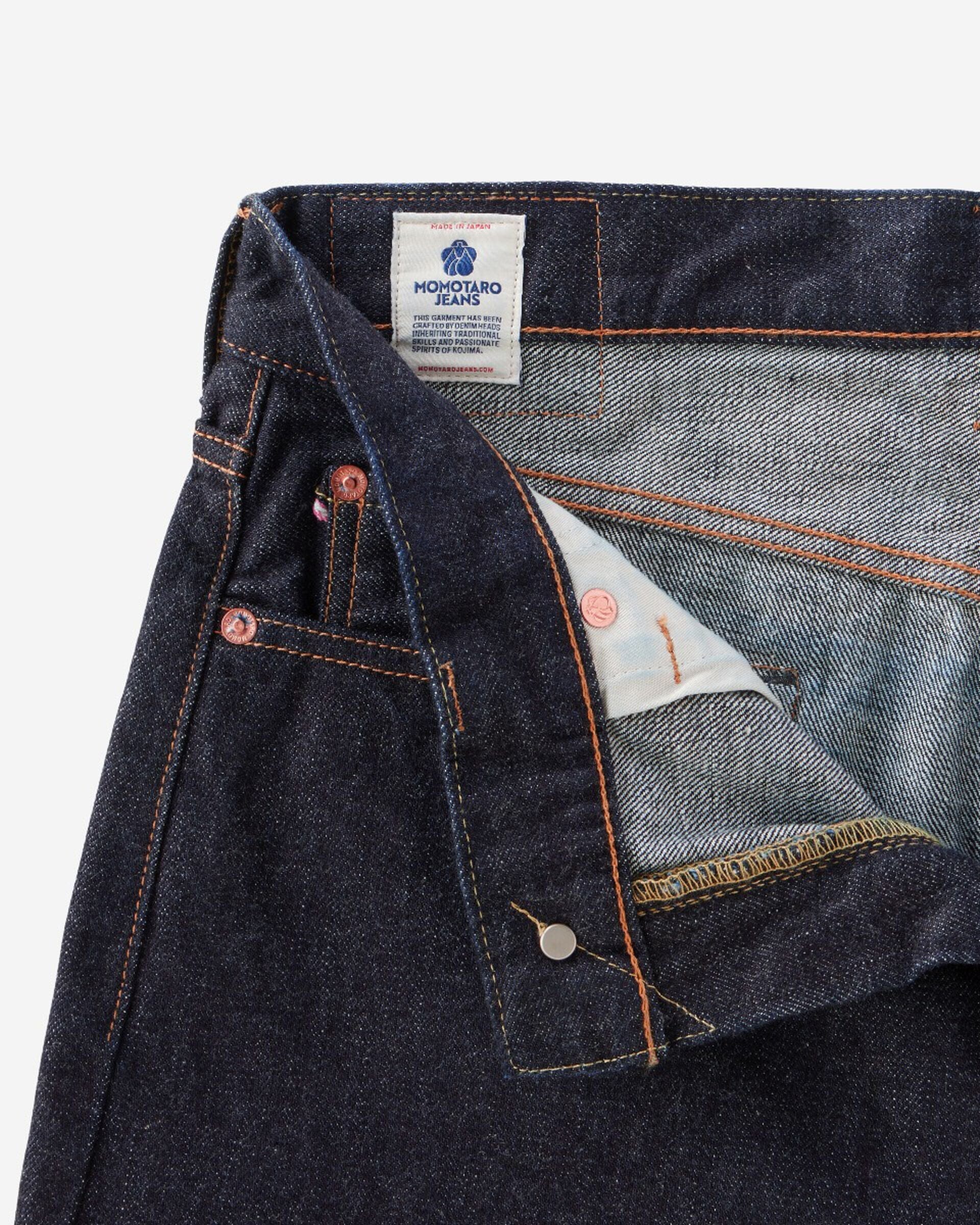 MOMOTARO JEANS - MMJB0101 - CLASSIC STRAIGHT 15.7oz Indigo (One