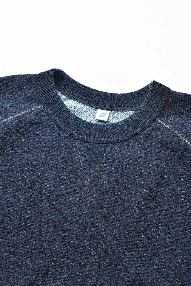Pure Blue Japan - [5400-ID] Slub Yarn Sweatshirt/Indigo - City Workshop Men's Supply Co.