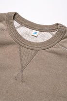 Pure Blue Japan - [5400-SUMI] Slub Yarn Sweatshirt/Sumi ink - City Workshop Men's Supply Co.