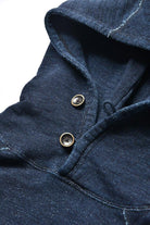 Pure Blue Japan - [5401-ID] Slub Yarn Hoodie/Indigo - City Workshop Men's Supply Co.