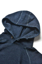 Pure Blue Japan - [5401-ID] Slub Yarn Hoodie/Indigo - City Workshop Men's Supply Co.