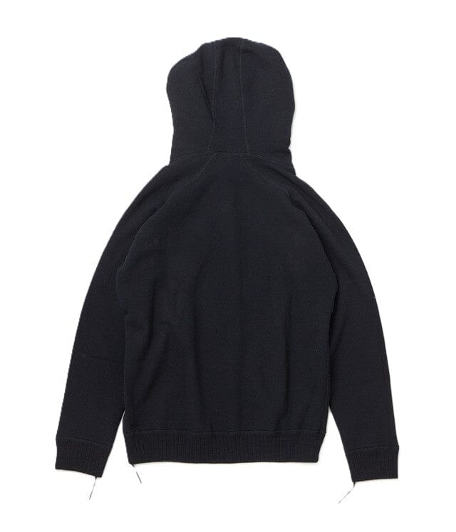 Pure Blue Japan - [5410-IDBK] Yarn Dyed Hoodie Indigo/Black – City
