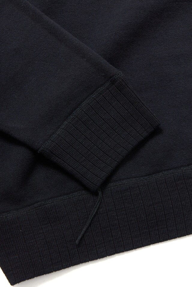 Pure Blue Japan - [5410-IDBK] Yarn Dyed Hoodie Indigo/Black – City