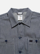 Nudie Jeans Co. - Vincent Hickory Stripe Work Shirt - City Workshop Men's Supply Co.