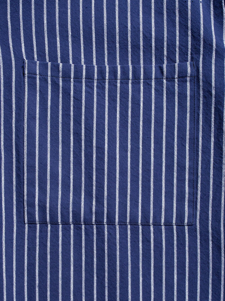 Nudie Jeans Co - Berra Striped Worker Shirt - City Workshop Men's Supply Co.