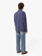 Nudie Jeans Co - Berra Striped Worker Shirt - City Workshop Men's Supply Co.