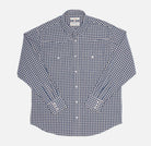 Nudie Jeans Co. - Sigge Gingham Cowboy Shirt Indigo - City Workshop Men's Supply Co.