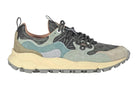 Flower Mountain - YAMANO 3 UNI SUEDE/NYLON/ANIMAL PRINT IN ANTHRACITE-GREEN - City Workshop Men's Supply Co.