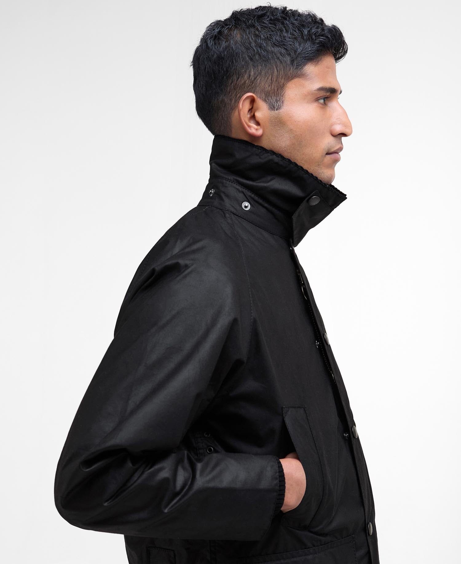 Barbour - Bedale® Waxed Jacket in Classic Black – City Workshop