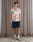 Far Afield - Stachio Shirt - Multi Colour Beach Therapy Print - City Workshop Men's Supply Co.