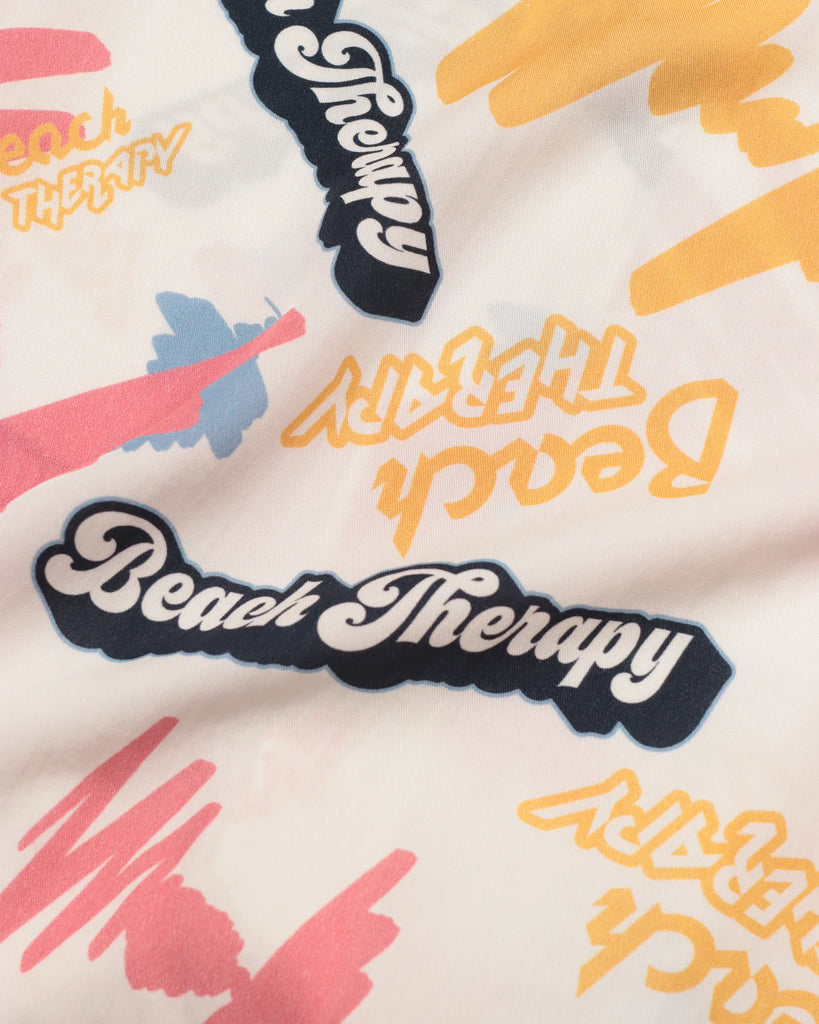 Far Afield - Stachio Shirt - Multi Colour Beach Therapy Print - City Workshop Men's Supply Co.