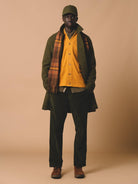 Kestin - Dunbar Tartan Scarf in Peat/Rust Check - City Workshop Men's Supply Co.