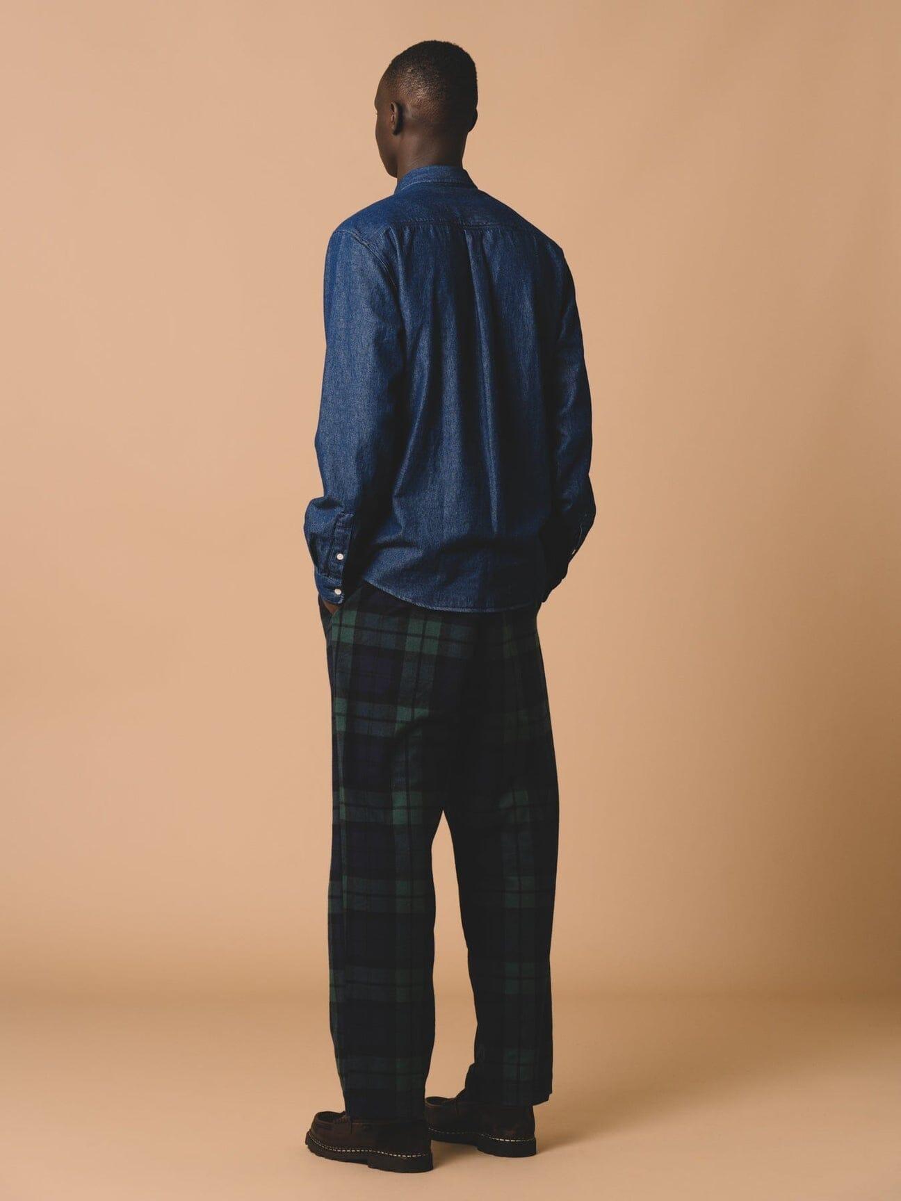 Kestin - Dirleton Shirt in Dark Denim - City Workshop Men's Supply Co.