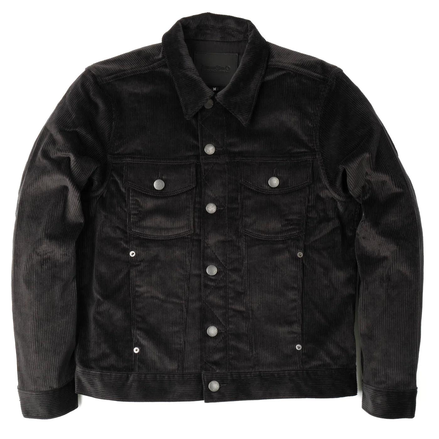 Freenote Cloth - Classic Jacket Black Corduroy - City Workshop Men's Supply Co.