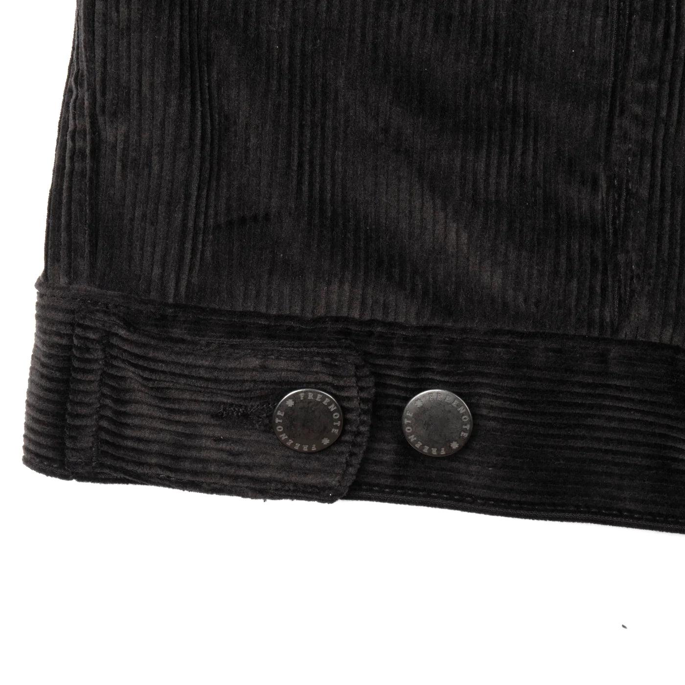 Freenote Cloth - Classic Jacket Black Corduroy - City Workshop Men's Supply Co.