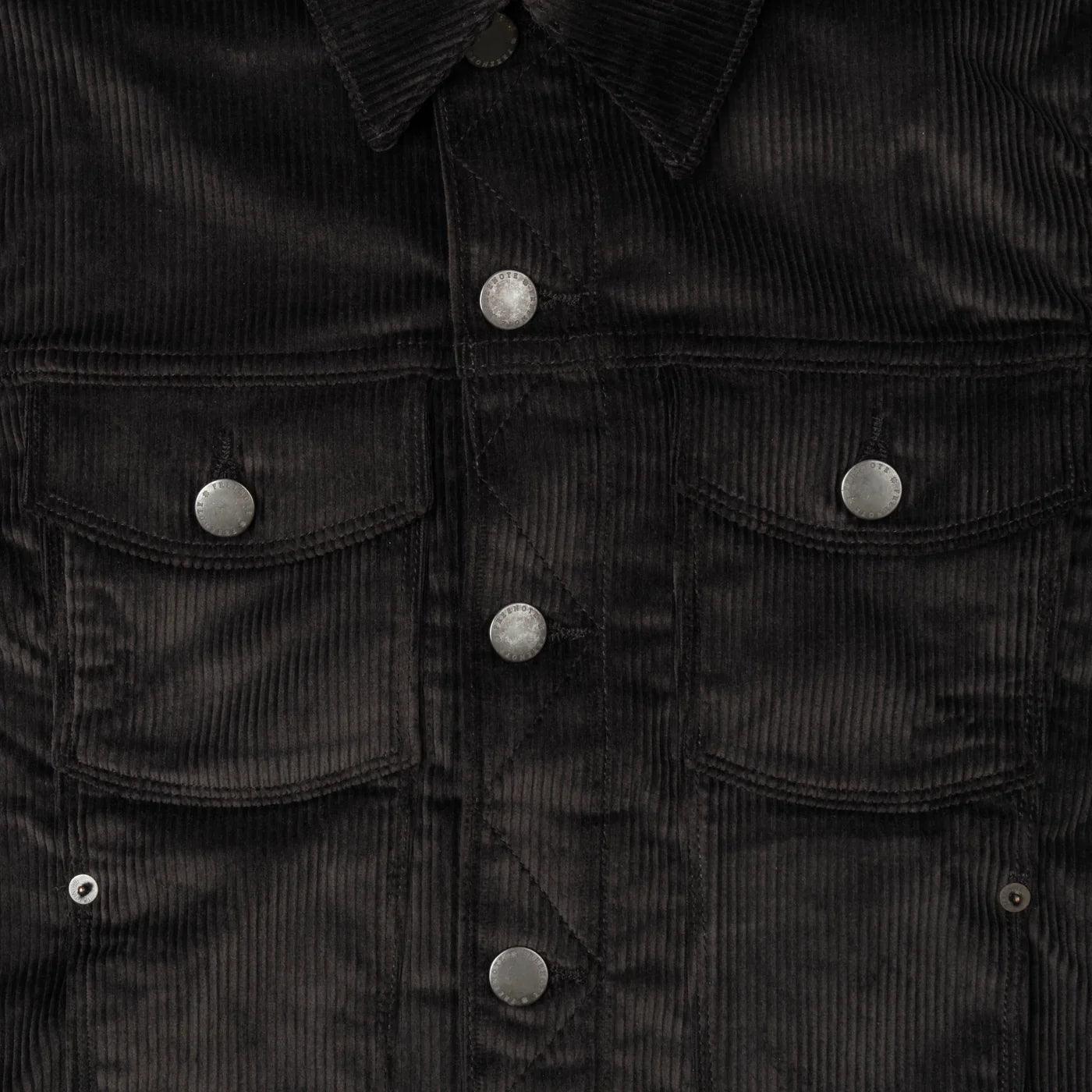 Freenote Cloth - Classic Jacket Black Corduroy - City Workshop Men's Supply Co.