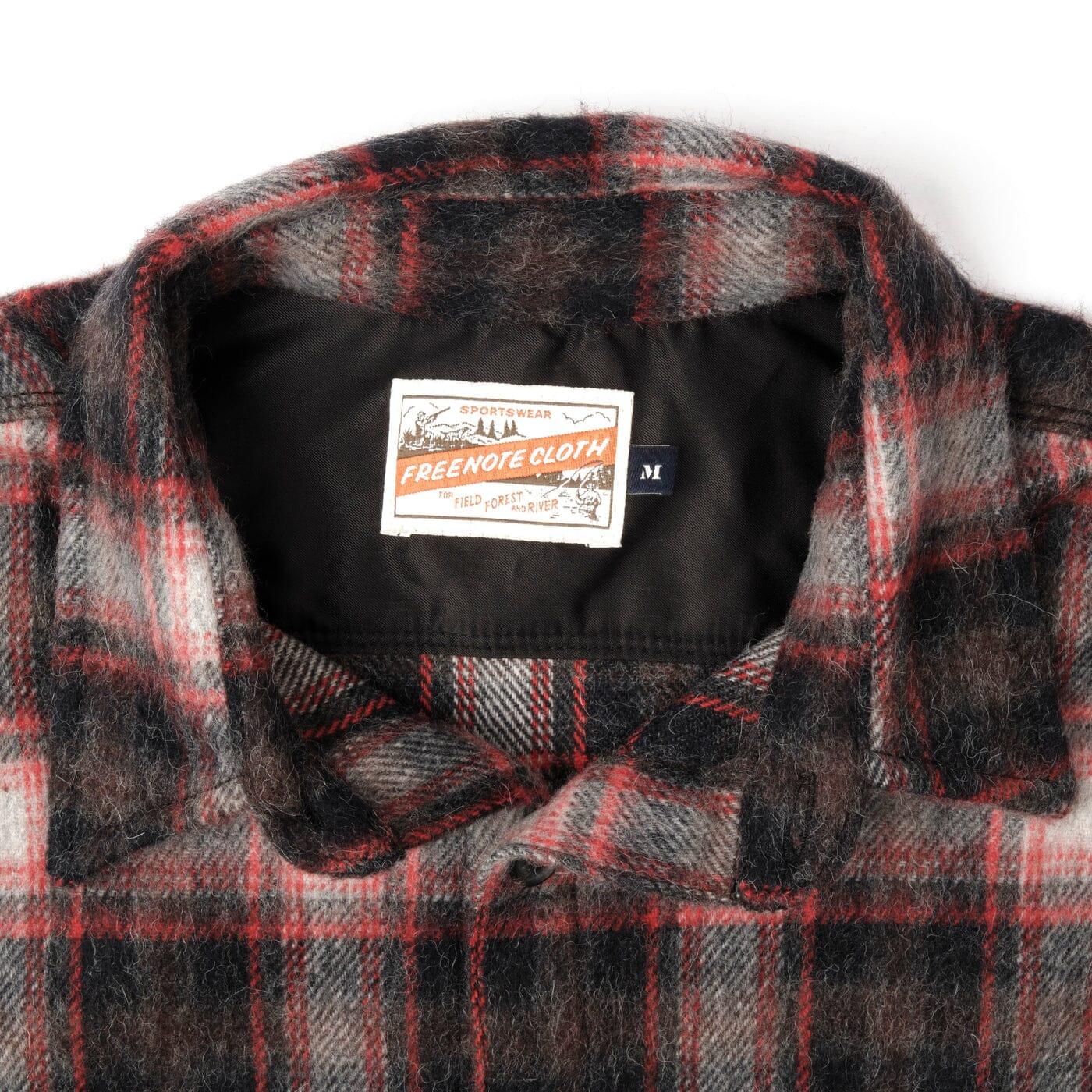 Freenote Cloth - Alta Black Plaid Classic Overshirt - City Workshop Men's Supply Co.