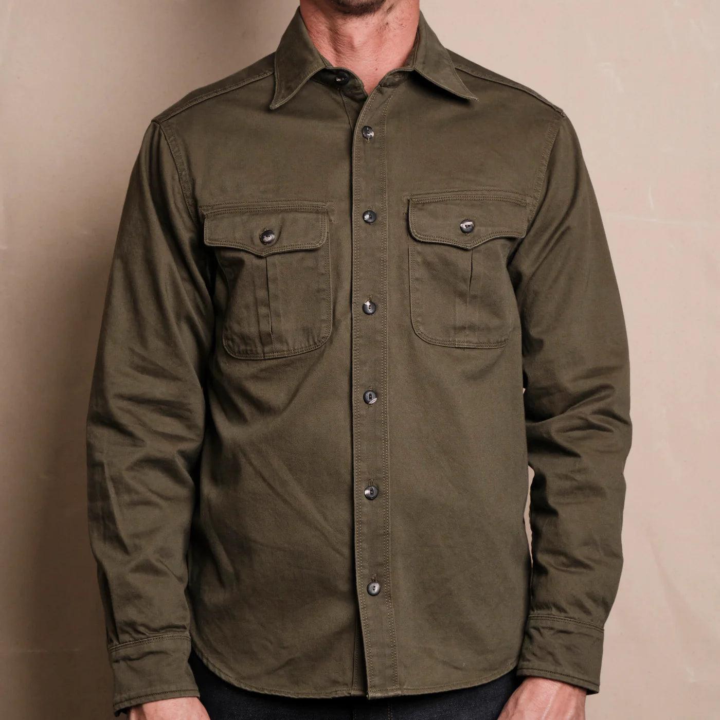 Freenote Cloth - Rancho Army Green - City Workshop Men's Supply Co.