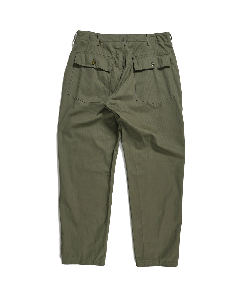 Engineered Garments - Fatigue Pants - Olive Cotton Herringbone Twill - City Workshop Men's Supply Co.