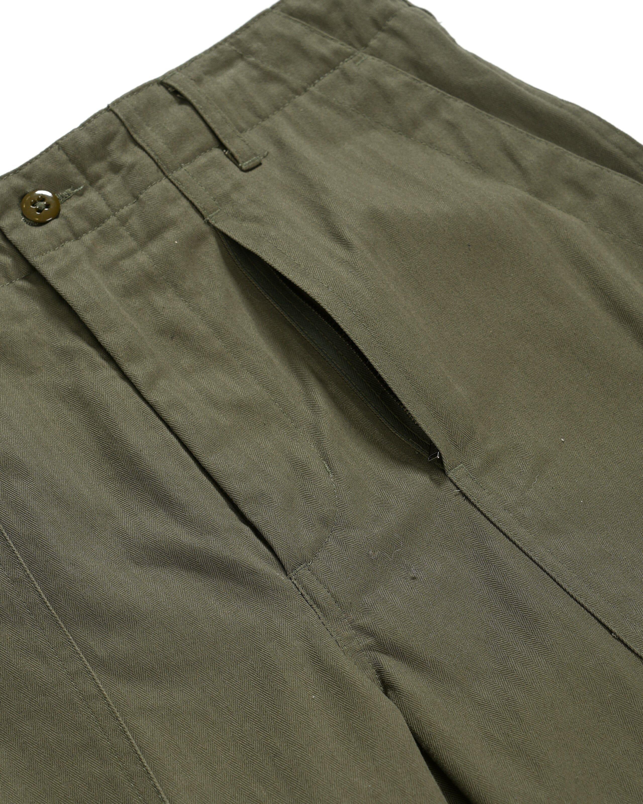 Engineered Garments - Fatigue Pants - Olive Cotton Herringbone Twill - City Workshop Men's Supply Co.