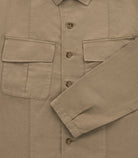 Knickerbocker - Jungle Cotton & Linen Overshirt - Khaki - City Workshop Men's Supply Co.