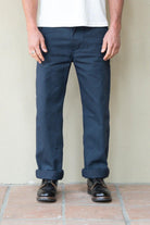 Freenote Cloth - Ortega Pant Herringbone Navy - City Workshop Men's Supply Co.