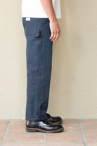 Freenote Cloth - Ortega Pant Herringbone Navy - City Workshop Men's Supply Co.