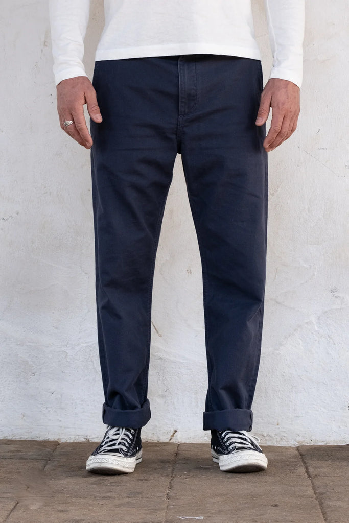 Freenote Cloth - Deck Pant in Navy - City Workshop Men's Supply Co.