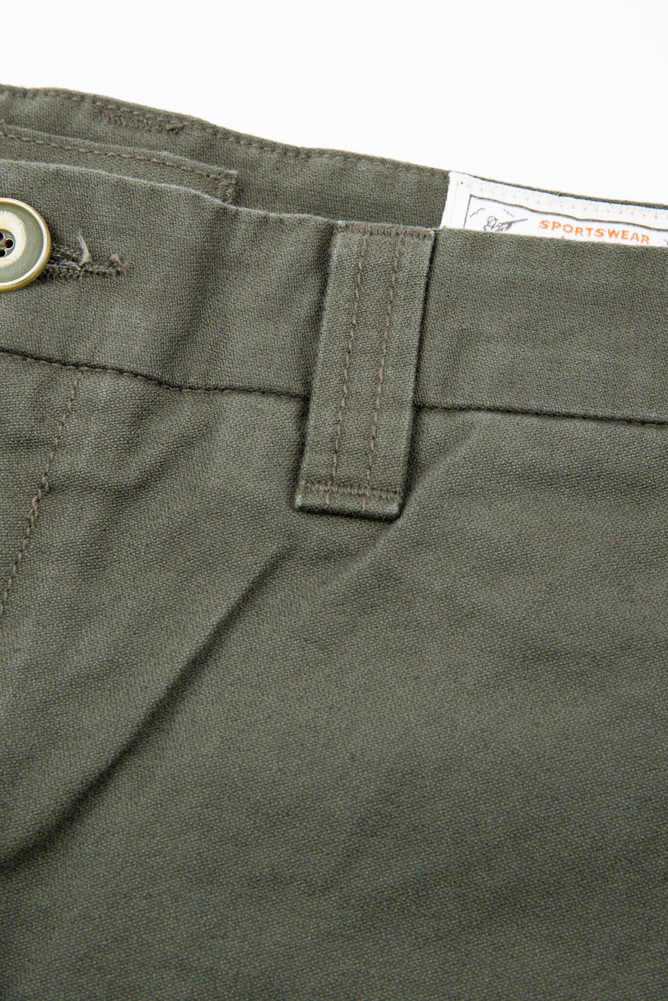 Freenote Cloth - Deck Pant in Olive - City Workshop Men's Supply Co.