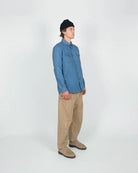 Dehen 1920 - Crissman Overshirt - Sky Blue - City Workshop Men's Supply Co.