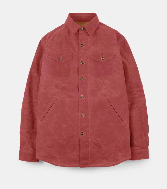 Dehen 1920 - Crissman Overshirt - Nautical Red - City Workshop Men's Supply Co.