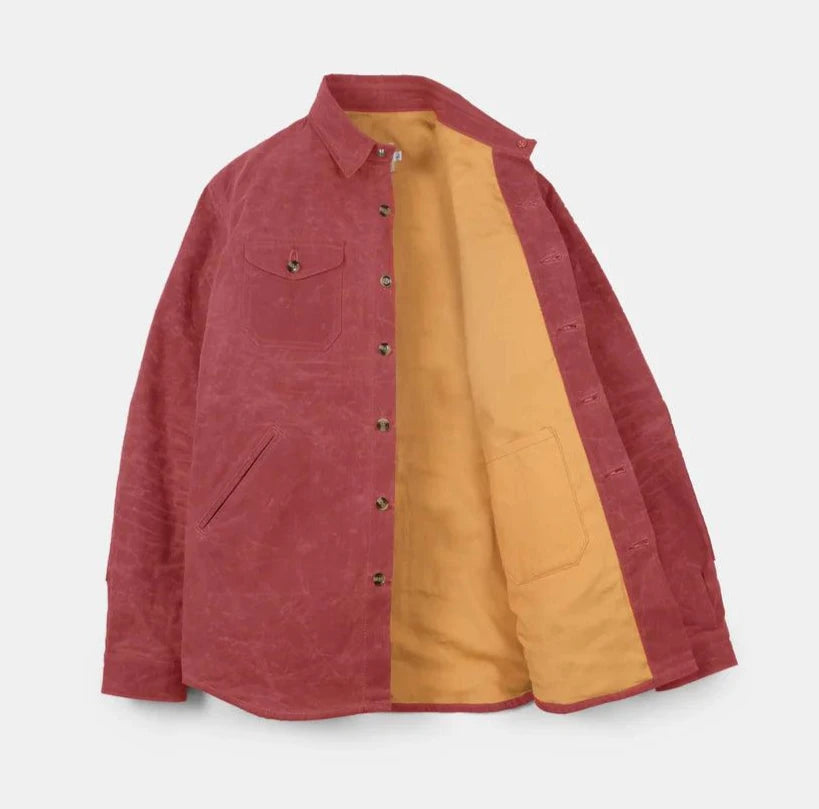 Dehen 1920 - Crissman Overshirt - Nautical Red - City Workshop Men's Supply Co.