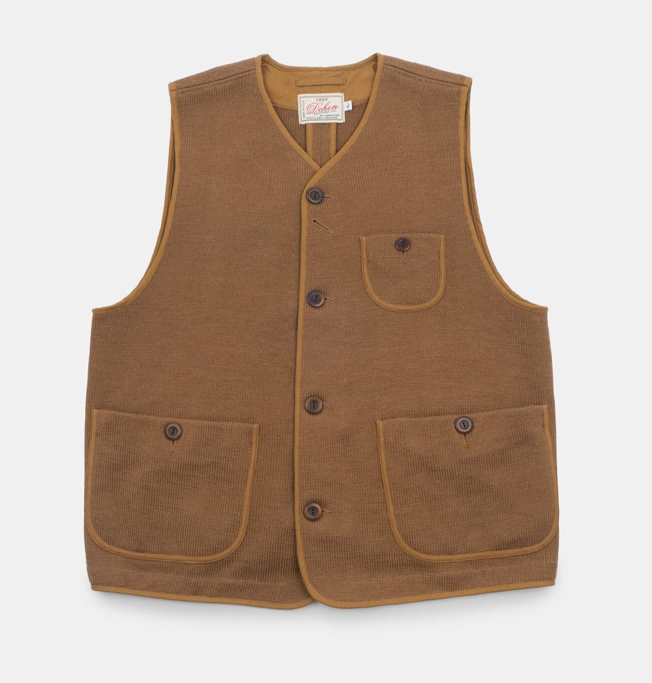 1920〜40's vintage solide wool vest BK 1920's 30's 40's Speakeasy Style~ Men's Wool Vest Pinstripes