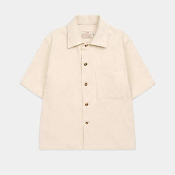 Dehen 1920 - Lounge Shirt - Natural Sashiko – City Workshop Men's