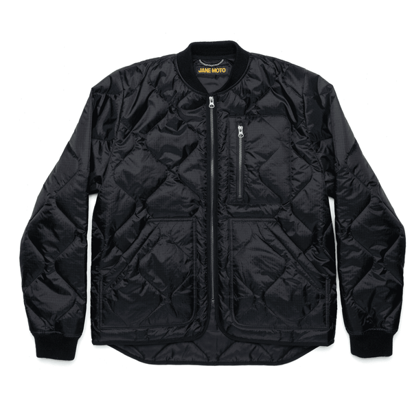Jane Motorcycles - Humboldt Quilted Liner Jacket - Black – City