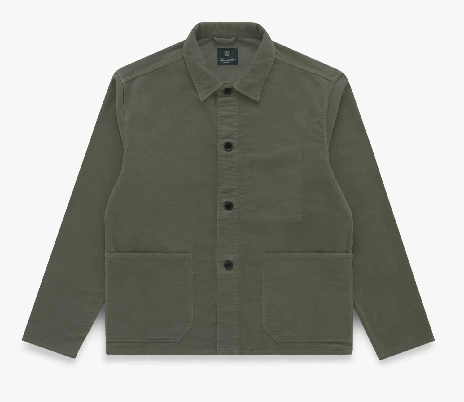 ジャケット・アウター French Work JKT Moleskin Cotton Twill Knickerbocker - French Moleskin Jacket in Olive – City
