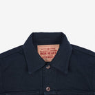 Iron Heart - IHJ-132-BLK - 14oz Selvedge Denim Modified Type III Jacket - Superblack - City Workshop Men's Supply Co.