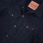 Iron Heart - IHJ-132-BLK - 14oz Selvedge Denim Modified Type III Jacket - Superblack - City Workshop Men's Supply Co.